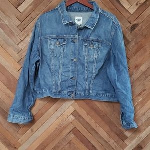 Old navy jean jacket size XXL